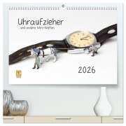 Cover-Bild zum Titel 'Uhraufzieher ... und andere Mini-Welten (hochwertiger Premium Wandkalender 2026 DIN A2 quer), Kunstdruck in Hochglanz' von 'Michael Bogumil'