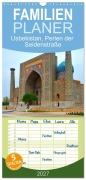 Cover-Bild zum Titel 'Familienplaner 2027 - Usbekistan, Perlen der Seidenstraße mit 5 Spalten (Wandkalender, 21 x 45 cm) CALVENDO' von 'Ralf Mock'
