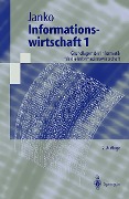 Cover-Bild zum Titel 'Informationswirtschaft 1' von 'Wolfgang Janko'