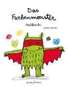 Cover-Bild zum Titel 'Das Farbenmonster Malbuch' von 'Anna Llenas'