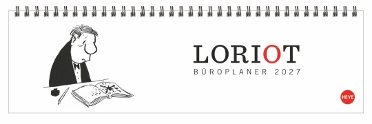 Cover-Bild zum Titel 'Loriot Büroplaner 2027' von 'Loriot'