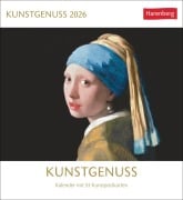 Kunstgenuss Postkartenkalender 2026 - Kalender mit 53 Kunstpostkarten - 