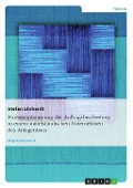Cover-Bild zum Titel 'Prozessoptimierung der Auftragsbearbeitung in einem mittelständischen Unternehmen des Anlagenbaus' von 'Stefan Ehrhardt'
