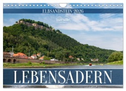Cover-Bild zum Titel 'Lebensadern - Elbsandstein (Wandkalender 2026 DIN A4 quer), CALVENDO Monatskalender' von 'Kevin Walther'