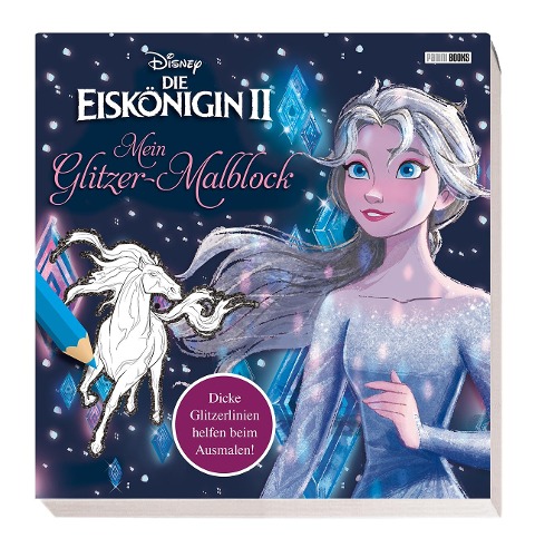 Disney Die Eiskönigin 2: Mein Glitzer-Malblock - 