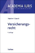 Cover-Bild zum Titel 'Versicherungsrecht' von 'Manfred Wandt'