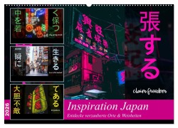 Cover-Bild zum Titel 'Inspiration Japan (Wandkalender 2026 DIN A2 quer), CALVENDO Monatskalender' von 'MillennialDesigns MillennialDesigns'