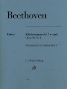Cover-Bild zum Titel 'Beethoven, Ludwig van - Klaviersonate Nr. 5 c-moll op. 10 Nr. 1' von 'Ludwig van Beethoven'