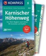 Cover-Bild zum Titel 'KOMPASS Wanderführer Karnischer Höhenweg, Von Thörl-Maglern nach Sillian, Mit Varianten und Gipfeln, 28 Touren mit Extra-Tourenkarte' von ''