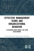 Cover-Bild zum Titel 'Effective Management Teams and Organizational Behavior' von 'Henning Bang, Thomas Nesset Midelfart'