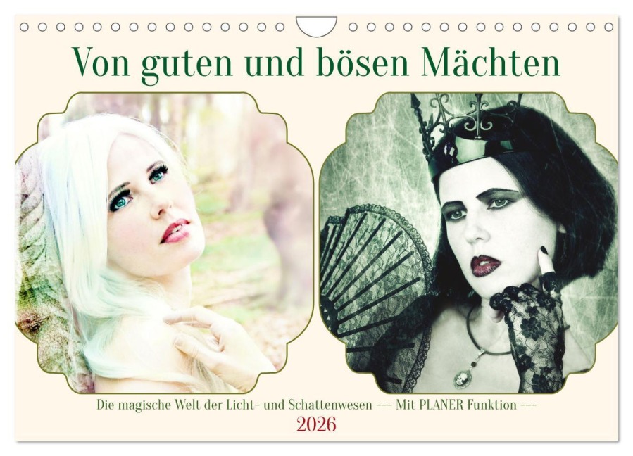 Von guten und bösen Mächten (Wandkalender 2026 DIN A4 quer), CALVENDO Monatskalender - Ravienne Art