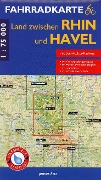Cover-Bild zum Titel 'Fahrradkarte Land zwischen Rhin und Havel 1:75.000' von ''