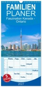 Cover-Bild zum Titel 'Familienplaner 2027 - Faszination Kanada - Ontario mit 5 Spalten (Wandkalender, 21 x 45 cm) CALVENDO' von 'Pixs:Sell'
