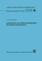 Lasersystem aus kohärent gekoppelten Grundmode-Diodenlasern - Lars Bartelt-Berger