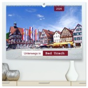 Cover-Bild zum Titel 'Unterwegs in Bad Urach (hochwertiger Premium Wandkalender 2026 DIN A2 quer), Kunstdruck in Hochglanz' von 'Angelika Keller'