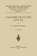 Cover-Bild zum Titel 'Geometrische Optik' von 'Constantin Carathaeodory'