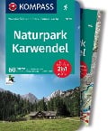 Cover-Bild zum Titel 'KOMPASS Wanderführer Naturpark Karwendel, 60 Touren mit Extra-Tourenkarte' von 'Hermann Sonntag, Siegfried Garnweidner'