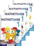Cover-Bild zum Titel 'Mathetiger 1 - Jahreszeiten-Hefte (4 Hefte). Neubearbeitung' von 'Thomas Laubis'