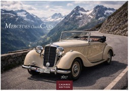 Cover-Bild zum Titel 'Mercedes Classic Cars Kalender 2027 - Wandkalender | Fotokalender Oldtimer 24x35cm - Mercedes Oldtimer - Eleganz & Geschichte im Kalenderformat' von ''