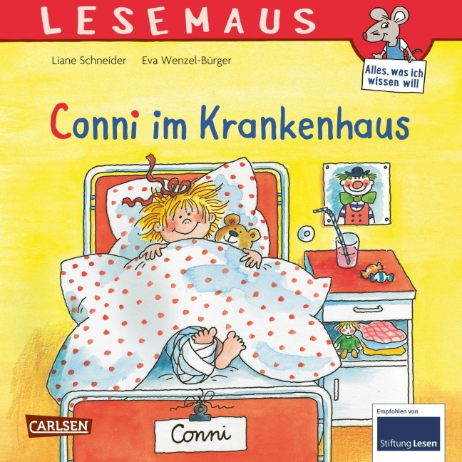 Conni im Krankenhaus - Liane Schneider, Eva Wenzel-Bürger