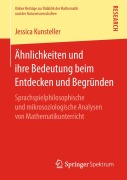 Cover-Bild zum Titel 'Ähnlichkeiten und ihre Bedeutung beim Entdecken und Begründen' von 'Jessica Kunsteller'