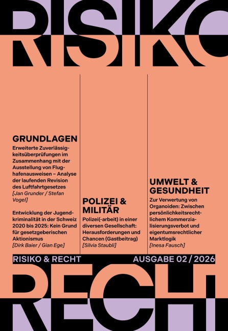 Risiko & Recht 02/2026 - Dirk Baier, Stefan Vogel
