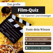 Cover-Bild zum Titel 'Das große Film-Quiz für Experten und Einsteiger' von 'Stefan Mayer'