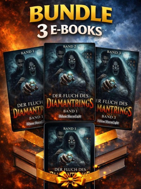 Der Fluch des Diamantrings(bundles) (band 1,2,3) - Helene Sturmlicht