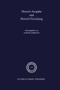 Cover-Bild zum Titel 'Husserl-Ausgabe und Husserl-Forschung' von ''