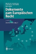 Cover-Bild zum Titel 'Dokumente zum Europäischen Recht' von ''