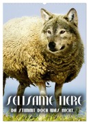 Cover-Bild zum Titel 'Seltsame Tiere - da stimmt doch was nicht... (Wandkalender 2026 DIN A2 hoch), CALVENDO Monatskalender' von 'Renate Bleicher'