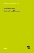 Cover-Bild zum Titel 'Wahrheit und Evidenz' von 'Franz Brentano'