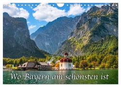 Cover-Bild zum Titel 'Wo Bayern am schönsten ist (Wandkalender 2027 DIN A4 quer), CALVENDO Monatskalender' von 'Reinhold Ratzer'