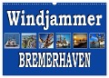 Windjammer - Bremerhaven (Wandkalender 2024 DIN A3 quer), CALVENDO Monatskalender - Sylvia Schwarz