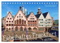 Cover-Bild zum Titel 'Fabelhaftes Frankfurt am Main (Tischkalender 2026 DIN A5 quer), CALVENDO Monatskalender' von 'Hans Rodewald CreativK. de'