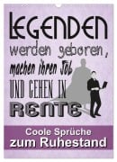 Cover-Bild zum Titel 'Coole Sprüche zum Ruhestand (Wandkalender 2026 DIN A3 hoch), CALVENDO Monatskalender' von 'Sabine Löwer'