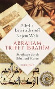 Cover-Bild zum Titel 'Abraham trifft Ibrahîm. Streifzüge durch Bibel und Koran' von 'Sibylle Lewitscharoff, Najem Wali'