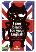 Cover-Bild zum Titel 'I see black for your English' von 'Zeo-Design, Ideenflieger GmbH'