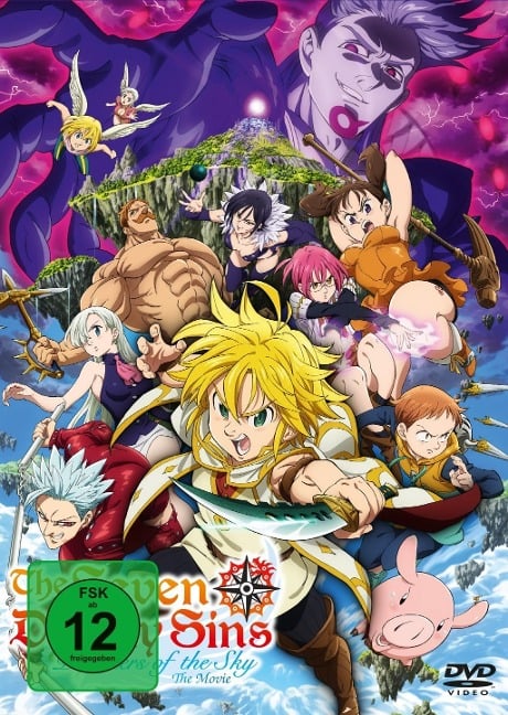 The Seven Deadly Sins Movie - Prisoners of the Sky - Makoto Uezu, Megan Buchholz, Hiroyuki Sawano, Takafumi Wada