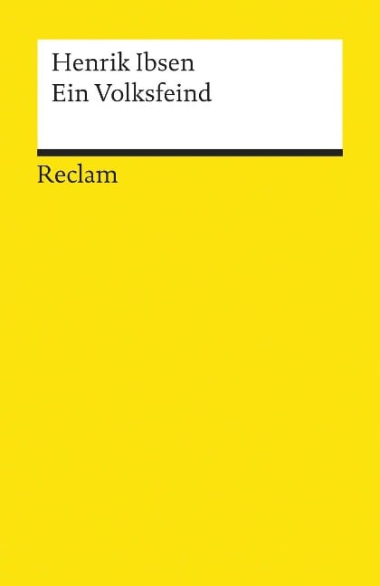 Ein Volksfeind - Henrik Ibsen