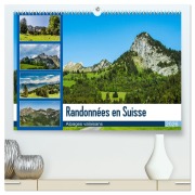 Randonnées en Suisse alpages valaisans (Calendrier mural 2026 DIN A2 vertical) calendrier de bureau - Alain Gaymard