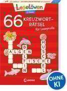 Cover-Bild zum Titel '66 Kreuzworträtsel für Leseprofis - 2. Klasse (Rot)' von ''