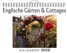 Cover-Bild zum Titel 'Englische Gärten & Cottages' von 'Charlotte Hoffmann'