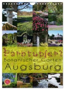 Cover-Bild zum Titel 'Farbtupferl - Botanischer Garten Augsburg (Wandkalender 2026 DIN A4 hoch), CALVENDO Monatskalender' von 'Martina Cross'