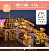 Cover-Bild zum Titel 'Schiffsrouten für Entdecker - Broschürenkalender im Format 30 x 30' von ''