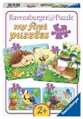 Süße Gartenbewohner. My first Puzzles. 4 Motive - 