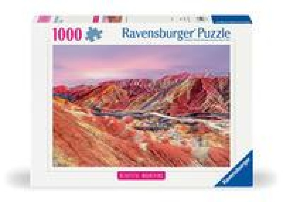Erwachsenenpuzzle 1000 Teile - Regenbogenberge, China - 