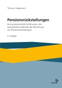 Cover-Bild zum Titel 'Pensionsrückstellungen' von 'Thomas Hagemann'