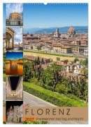 Cover-Bild zum Titel 'FLORENZ Impressionen bei Tag und Nacht (Wandkalender 2027 DIN A2 hoch), CALVENDO Monatskalender' von 'Melanie Viola'