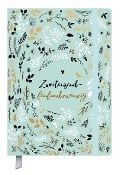 Terminkalender Campus Mint Flowers 18 Monate 2025/2026 - 